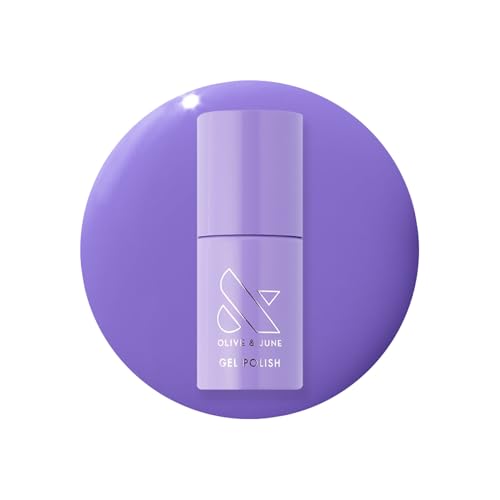 Olive & June HEMA-Free Gel Nail Polish - Bold & Unshaken Purple, 21 Days Wear