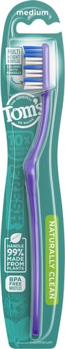 Tom's of Maine Naturally Clean Medium Toothbrush - 1 Count