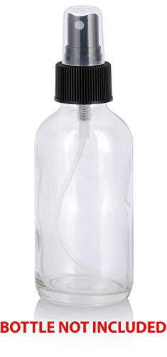 JUVITUS 24-410 Black Fine Mist Spray Top Closures - 12 Pack