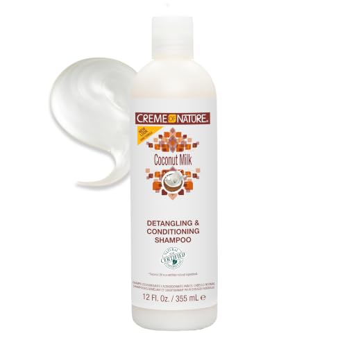Creme of Nature Coconut Milk Detangling Shampoo 12 oz - Nourishing & Moisturizing