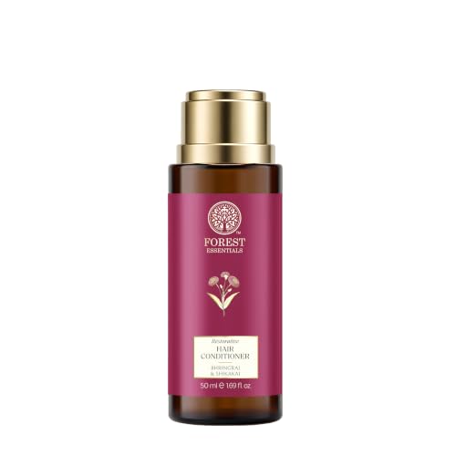 Forest Essentials Bhringraj & Shikakai Hair Conditioner 50ml - Natural Nourishing Hair Care