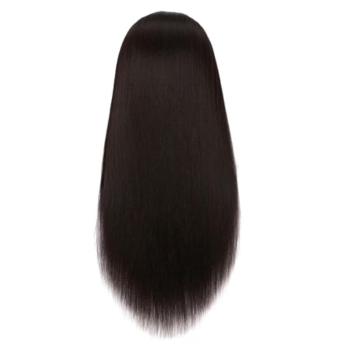 26-28" Synthetic Fiber Cosmetology Hair Mannequin Head 7E9913W2720