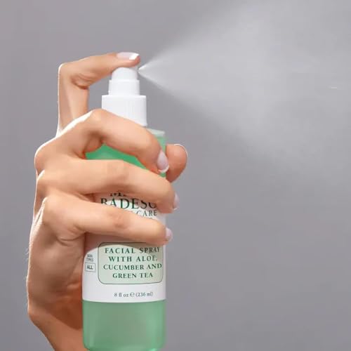Mario Badescu Facial Spray Duo 4oz - Aloe, Chamomile & Lavender, Cucumber & Green Tea Hydrating Mist for Face, Neck & Hair