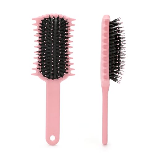 Curly Hair Brush for Volume & Definition - Detangling Styling Tool