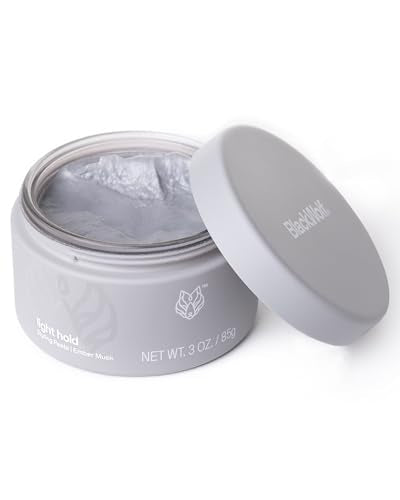 Black Wolf Light Hold Hair Styling Paste for Men - 3 Oz