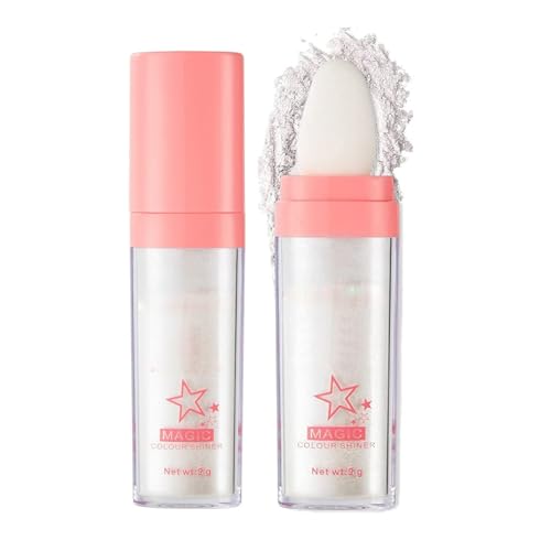 Glitter Highlighter Powder for Face & Body - White Moonbeam