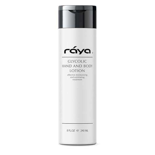Raya Glycolic Acid Hand and Body Lotion – Exfoliating AHA Moisturizer