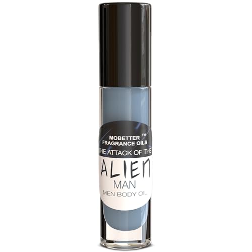 Alien Man Inspired Fragrance Body Oil - Long Lasting Roll-On, 10ml