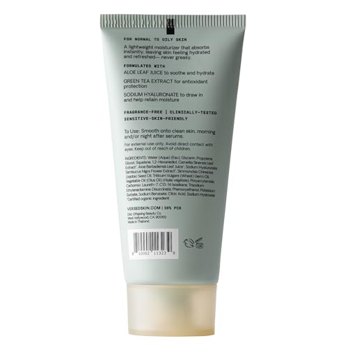 Versed Dew Point Gel-Cream Moisturizer with Green Tea & Aloe - 2 Fl Oz