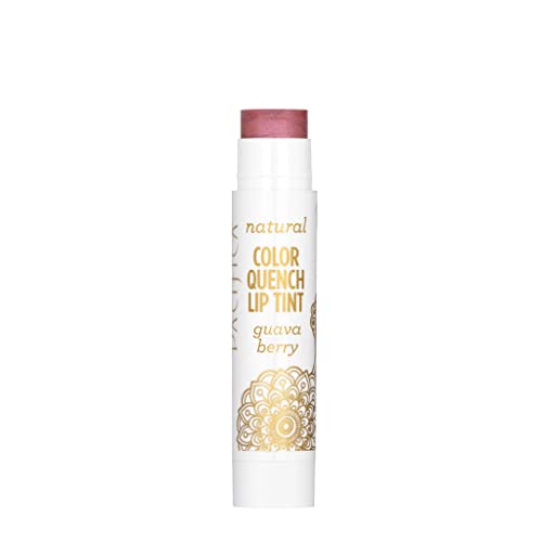 Pacifica Color Quench Tinted Lip Balm Set - Guava Berry, Vegan Moisturizer