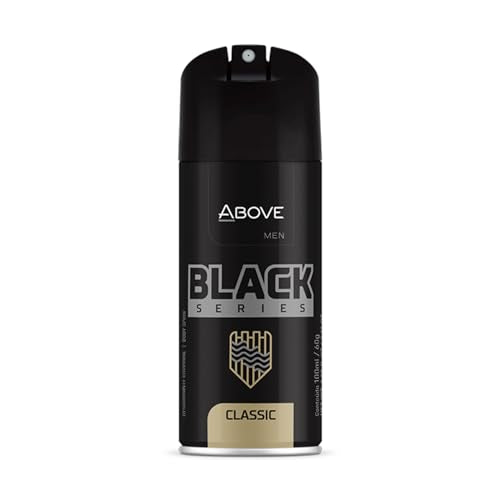 ABOVE Classic Body Spray, 3.4 Fl Oz - Woody Fragrance, Long-Lasting Deodorant