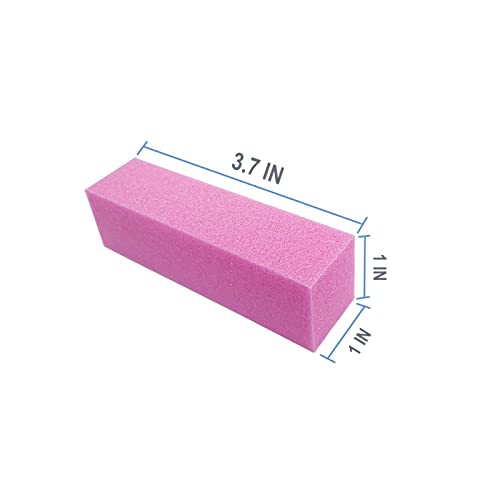 10 Pcs Medium Grit Nail Buffer Block Set for Acrylic & Natural Nails