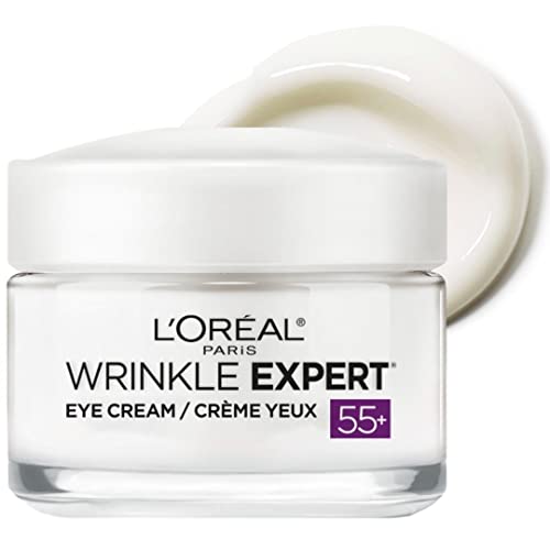 L'Oreal Paris Wrinkle Expert 55+ Anti-Wrinkle Eye Cream, 0.5 Oz