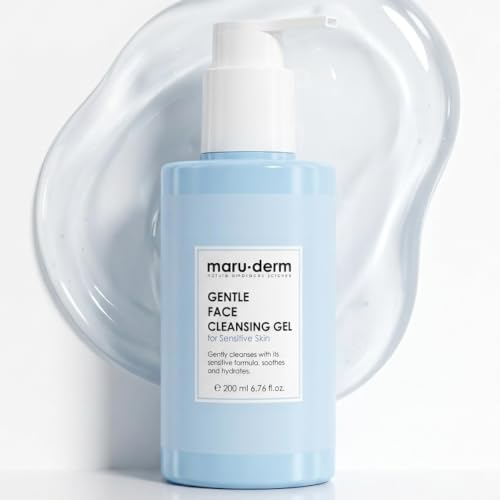Maruderm Gentle Cleansing Gel for Sensitive Skin – Hydrating Face Wash 200ml