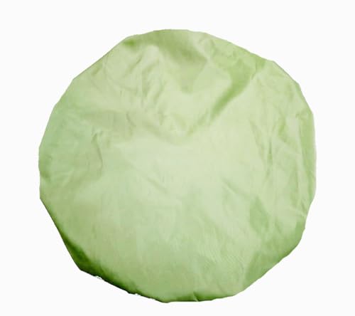 Green Reusable Shower Cap for Men & Women - Leak-Proof Design