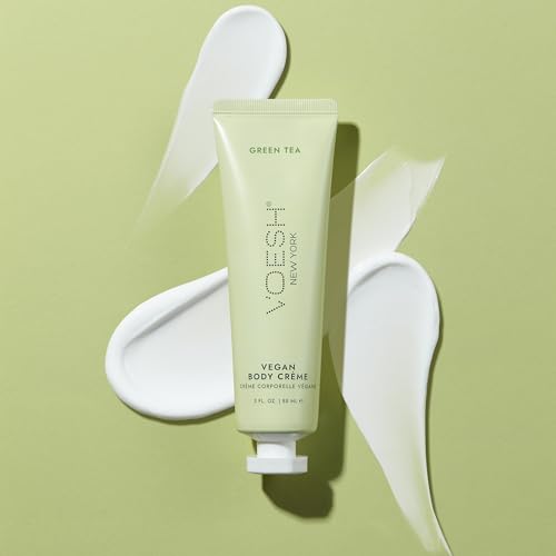 VOESH Vegan Body Creme - Green Tea Moisturizing Cream, 3oz