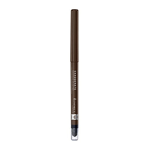 Rimmel London Exaggerate Waterproof Eyeliner - Rich Brown, Pack of 2