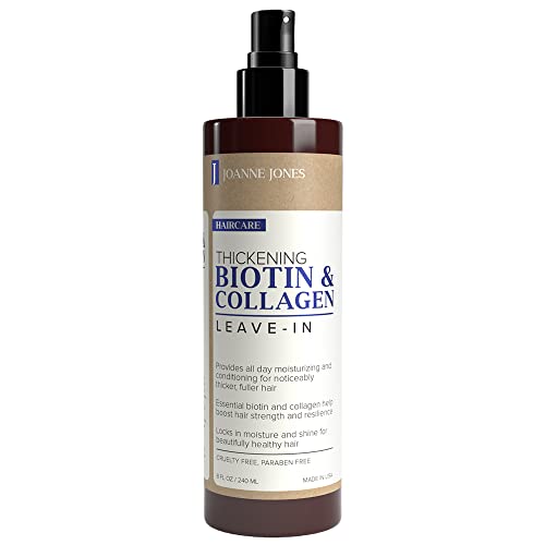 Joanne Jones Biotin & Collagen Leave-In Conditioner, Volumizing Hair Spray