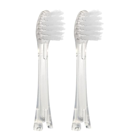 IONPA Compact Clear Replacement Toothbrush Head 2pcs for IONPA DH & DP