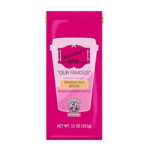 Marylou's Banana Nut Bread Flavored Ground Coffee - 11 oz