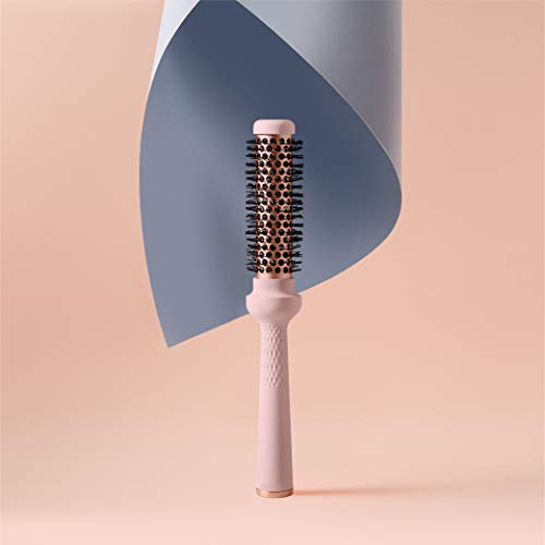 F3 Systems 1-Inch Ceramic Round Hair Brush for Professional Blowouts