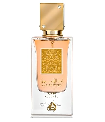 Lattafa Ana Abiyedh Poudree Eau de Parfum for Women, 60ml