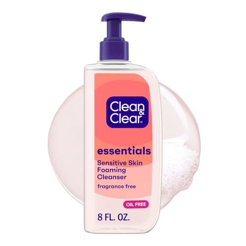 Clean & Clear Essentials Oil-Free Foaming Facial Cleanser 8 fl oz (Pack of 1)