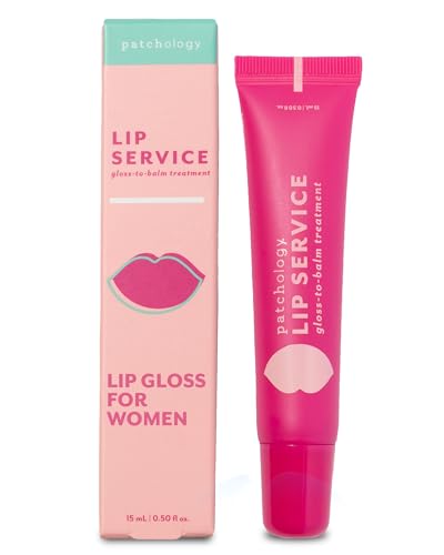 Patchology Lip Service Gloss-to-Balm Lip Gloss | Hydrating 15ml
