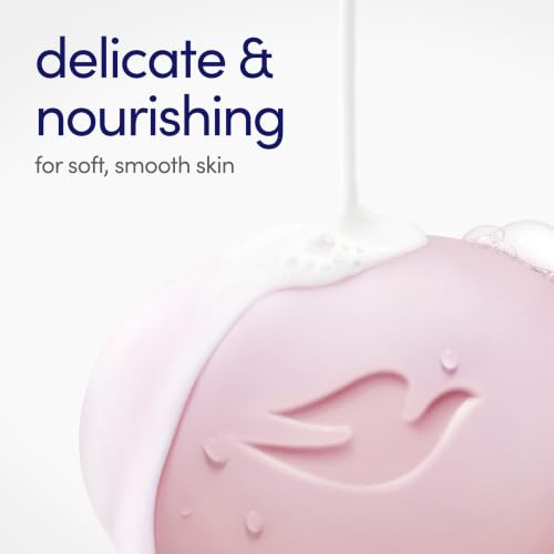 Dove Pink Rosa Beauty Bar Soap, Moisturizing Cleanser, 6 Bars (3.75 oz)