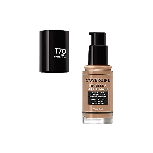 COVERGIRL TruBlend Matte Made Foundation, Caramel - 1 Fl Oz