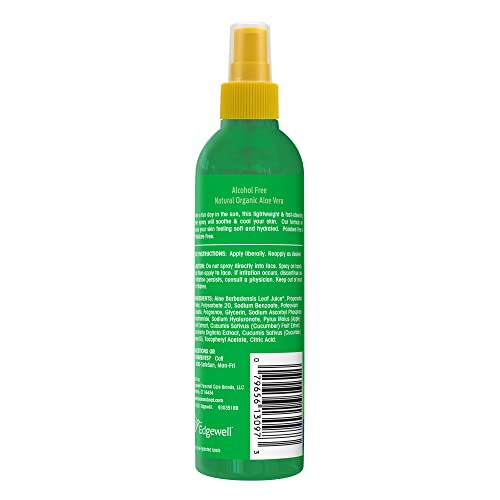 Banana Boat After Sun Aloe Vera Spray, 6 Fl Oz Cooling Skin Care