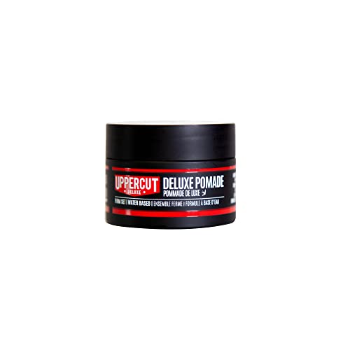 Uppercut Deluxe Deluxe Pomade Midi 0.9 oz – Strong Hold, High Shine, Water-Based