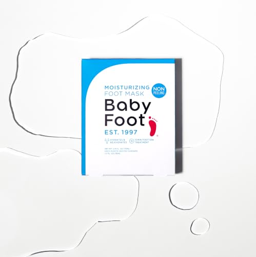 Baby Foot Moisturizing Foot Mask – Hydrating Non-Peel Treatment for Dry Feet