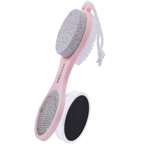 5-in-1 Foot Scrubber Brush & Pumice Stone Pedicure Tool