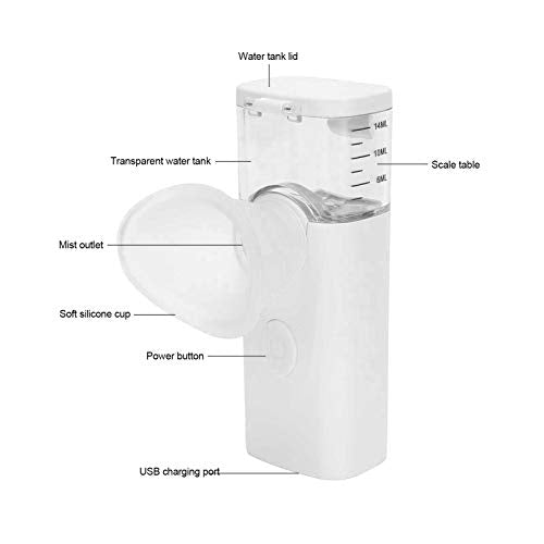 Dioche Portable Eye Humidifier and Mist Sprayer for Dry Eyes