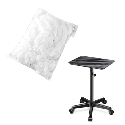 Disposable Tattoo Tray Covers 50 Pcs Clear PE Protective Sheets for Salon & Studio
