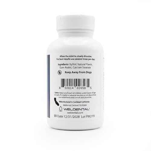 Xylitol Mints 300 Tablets - Peppermint Flavor