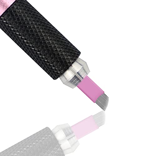 50pcs #14 Nano Microblading Needles - 0.18mm Sterile Eyebrow Blades