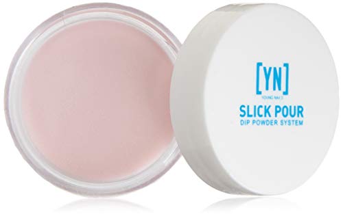 Young Nails SlickPour Dip Powder - Newbie Pink 15g - Long-Lasting Color