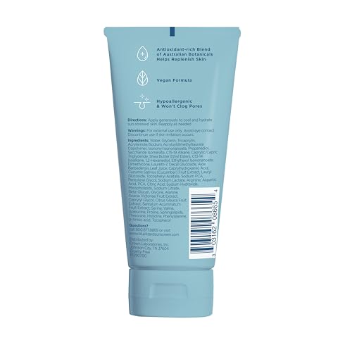 After Sun Soothing Lotion with Shea Butter, 6 oz - Vegan & Hypoallergenic