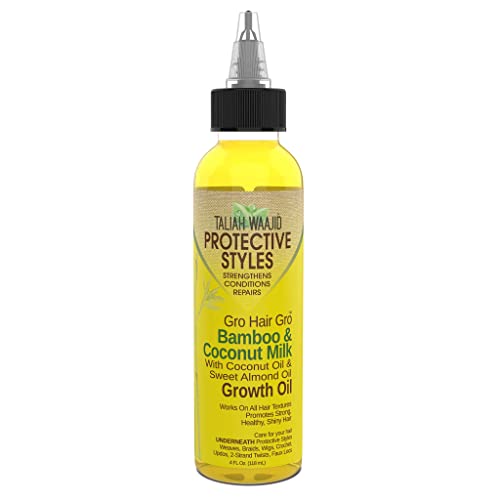 Taliah Waajid Hair Growth Oil with Bamboo & Coconut Milk - 4 Oz