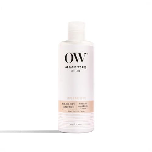Organic Works Moisture Boost Conditioner with Argan & Coconut Oil 10.14 oz