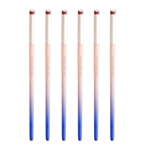 6-Piece Ombre Nail Brush Set - Gradient Nail Art Design Tools