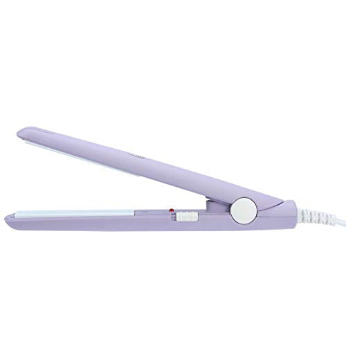 Mini Ceramic Hair Curler & Straightener - 2 in 1 Travel Flat Iron