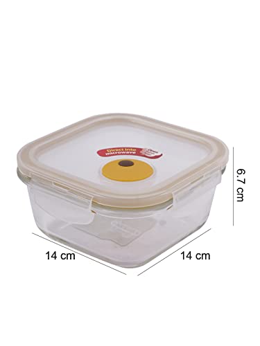LocknLock 17-Ounce Vented Glass Food Storage Container
