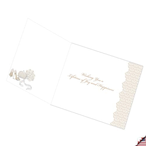 Jumbo Bachelorette Greeting Card - Bride-To-Be Congratulations