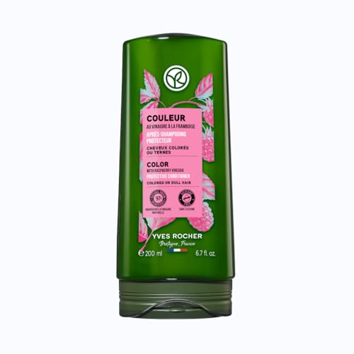Yves Rocher Raspberry Vinegar Conditioner for Blonde Hair, 6.7 fl oz