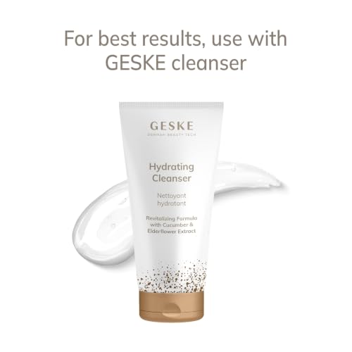 GESKE Turquoise 4-in-1 Smart Facial Cleansing Brush for Sensitive Skin