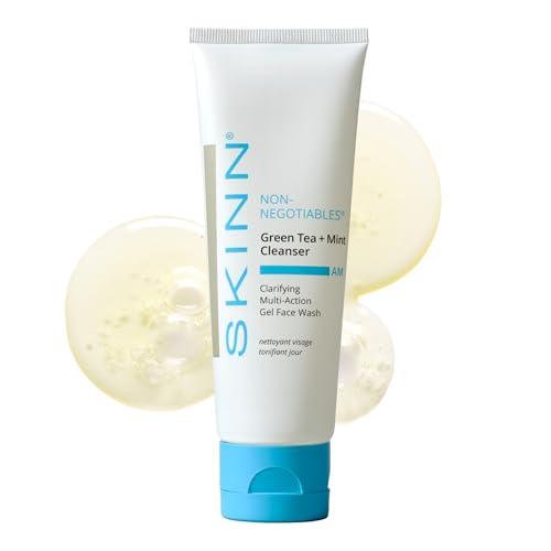 SKINN Morning Face Wash - Green Tea + Mint Cleanser (4oz)