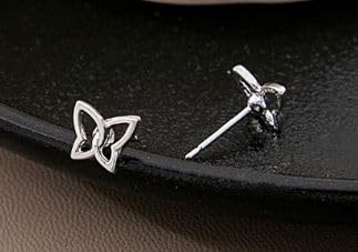 Doll Ear Piercing Kit with Butterfly Earrings & Piercing Tool - Compatible with 18 Inch & Plastic Dolls